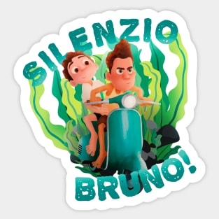 Silenzio Bruno - Luca Movie 2 Sticker